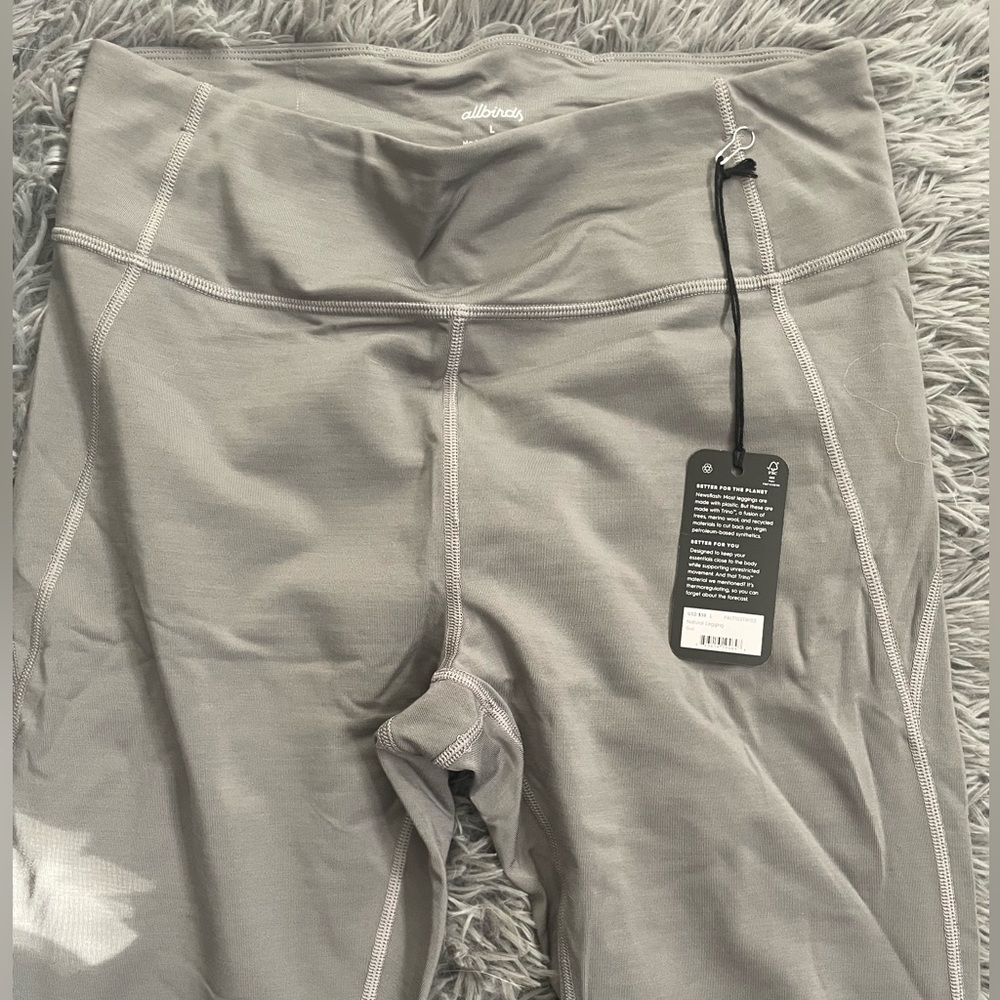 NWT Large Grey Allbirds Leggings